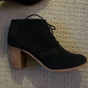Toms high heel booties